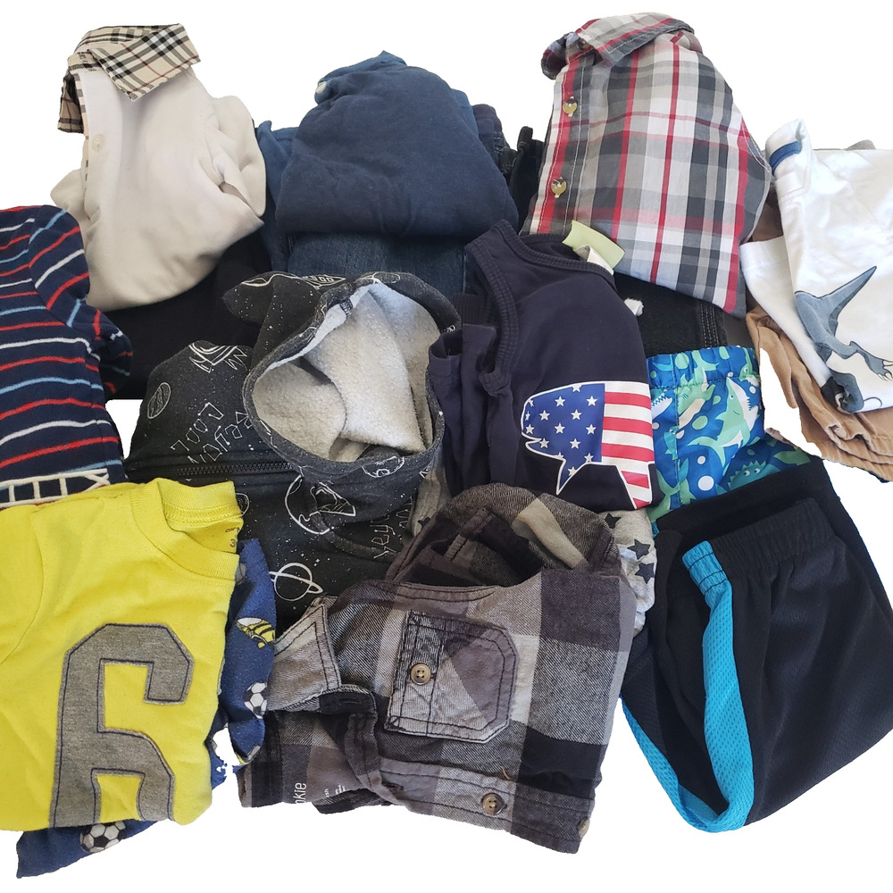 Lot of Boy SIZE 3T Clothes 17 PIECES Assorted Box Back to School Playdate Casual